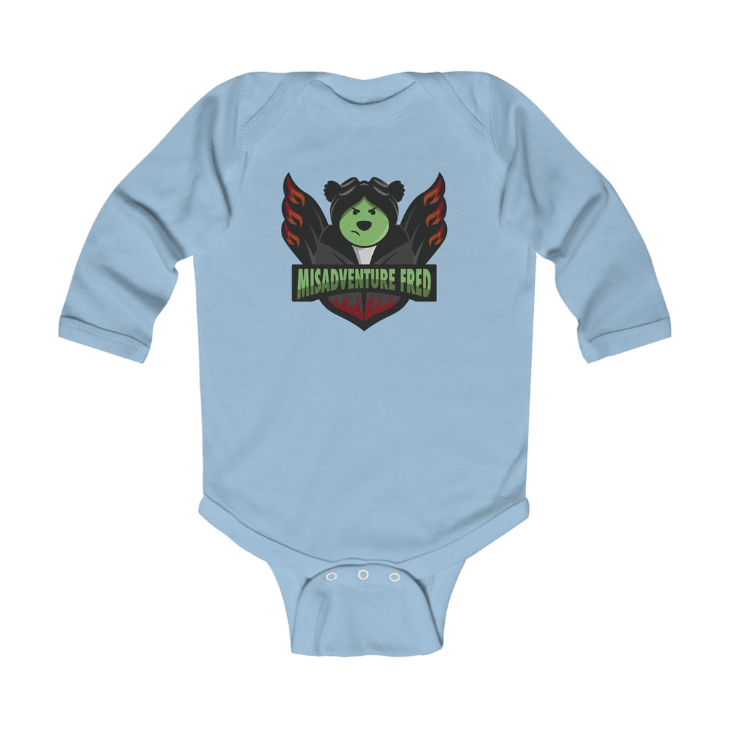 MisAdventure Fred Infant/Toddler Long Sleeve Bodysuit