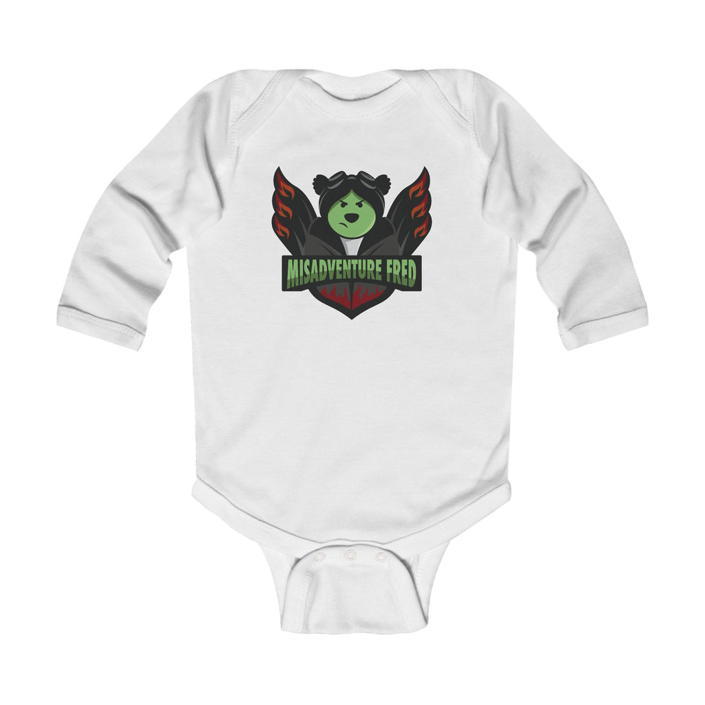 MisAdventure Fred Infant/Toddler Long Sleeve Bodysuit