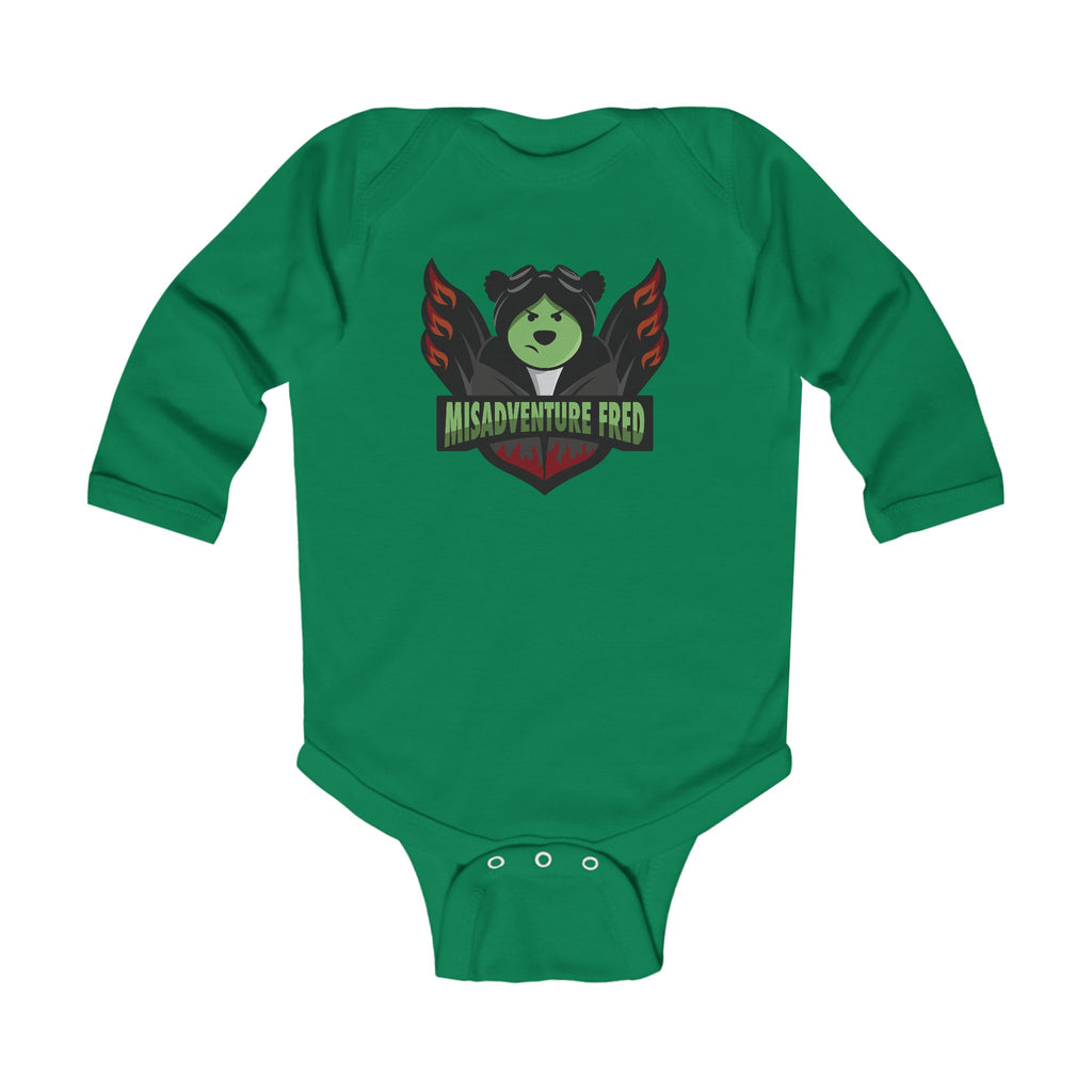 MisAdventure Fred Infant/Toddler Long Sleeve Bodysuit
