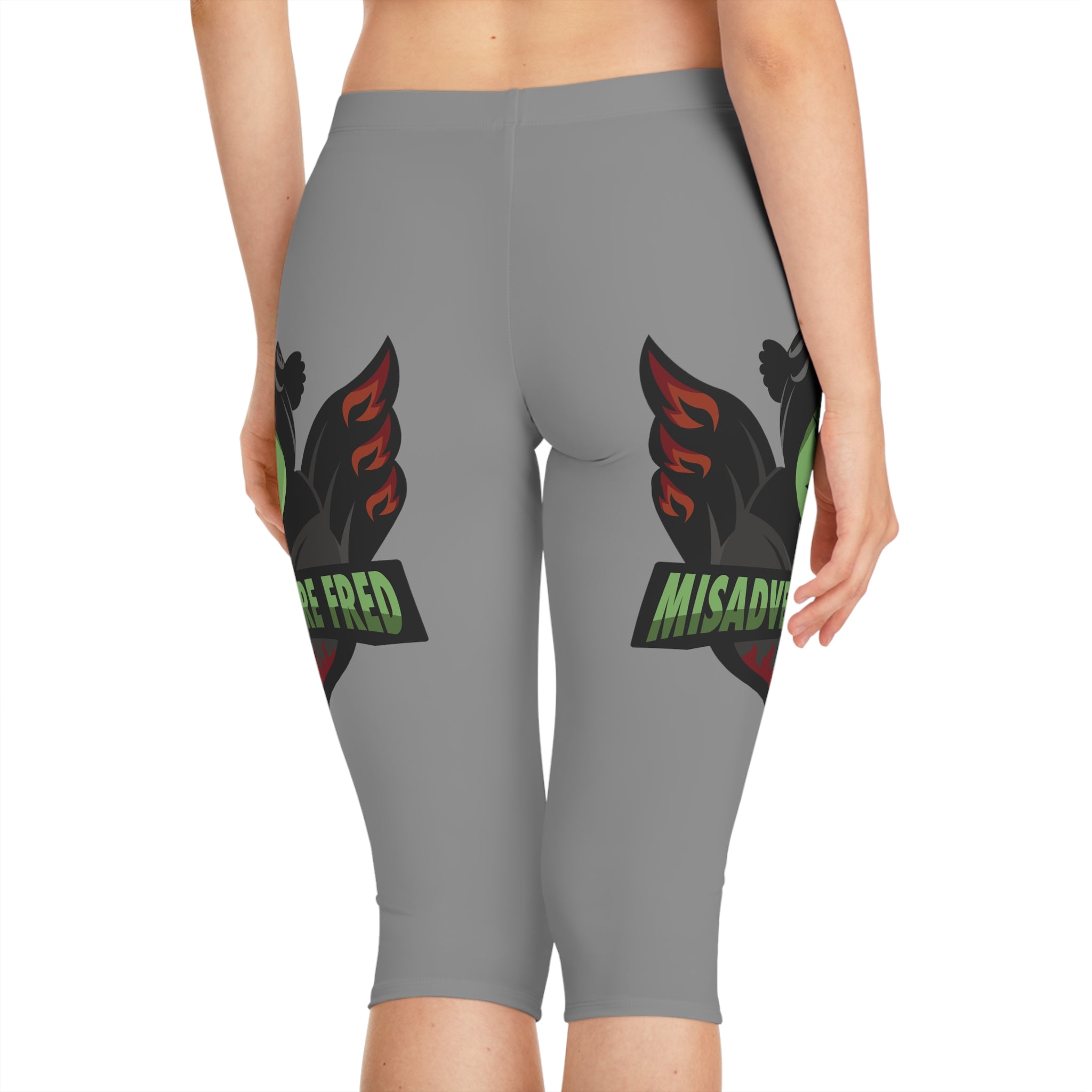 MisAdventure Fred Women's Capri Leggings (AOP)