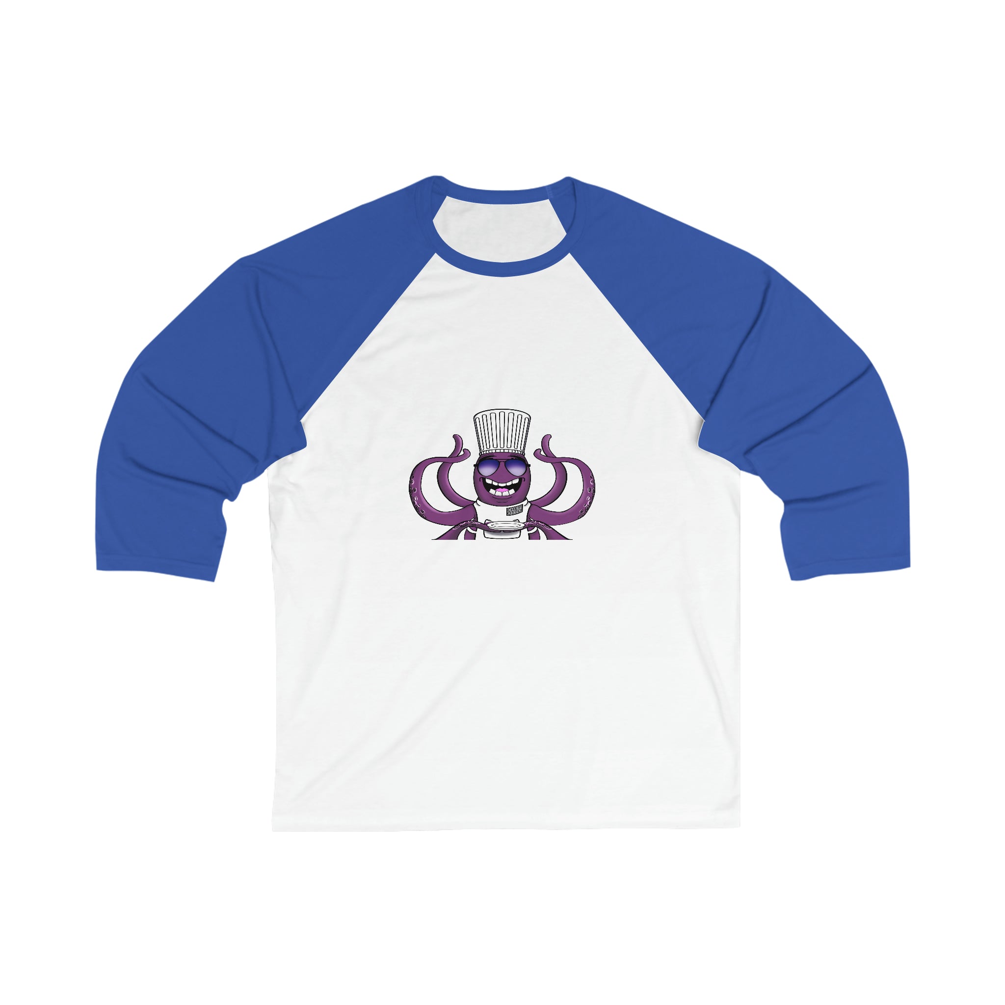 Chef Otto Unisex 3\4 Sleeve Baseball Tee