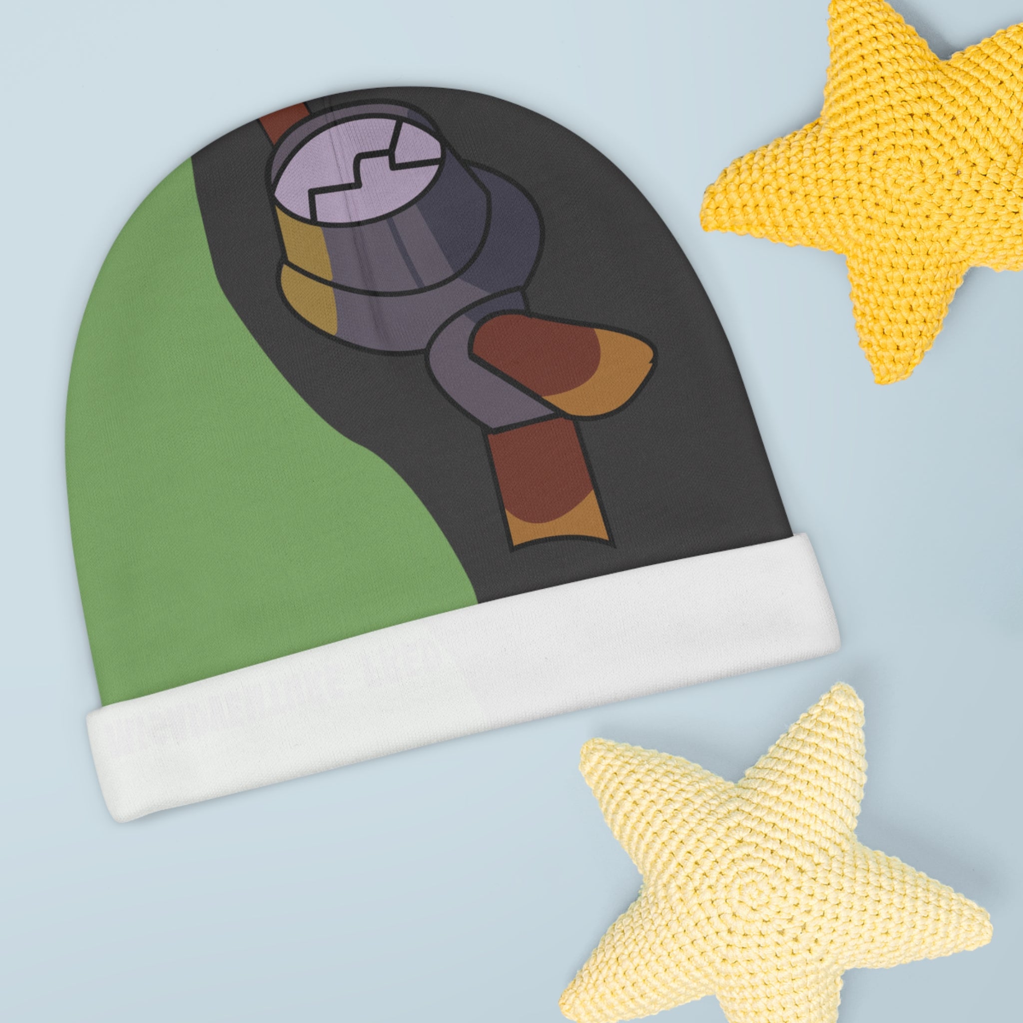 Misadventure Fred Baby Beanie (AOP)