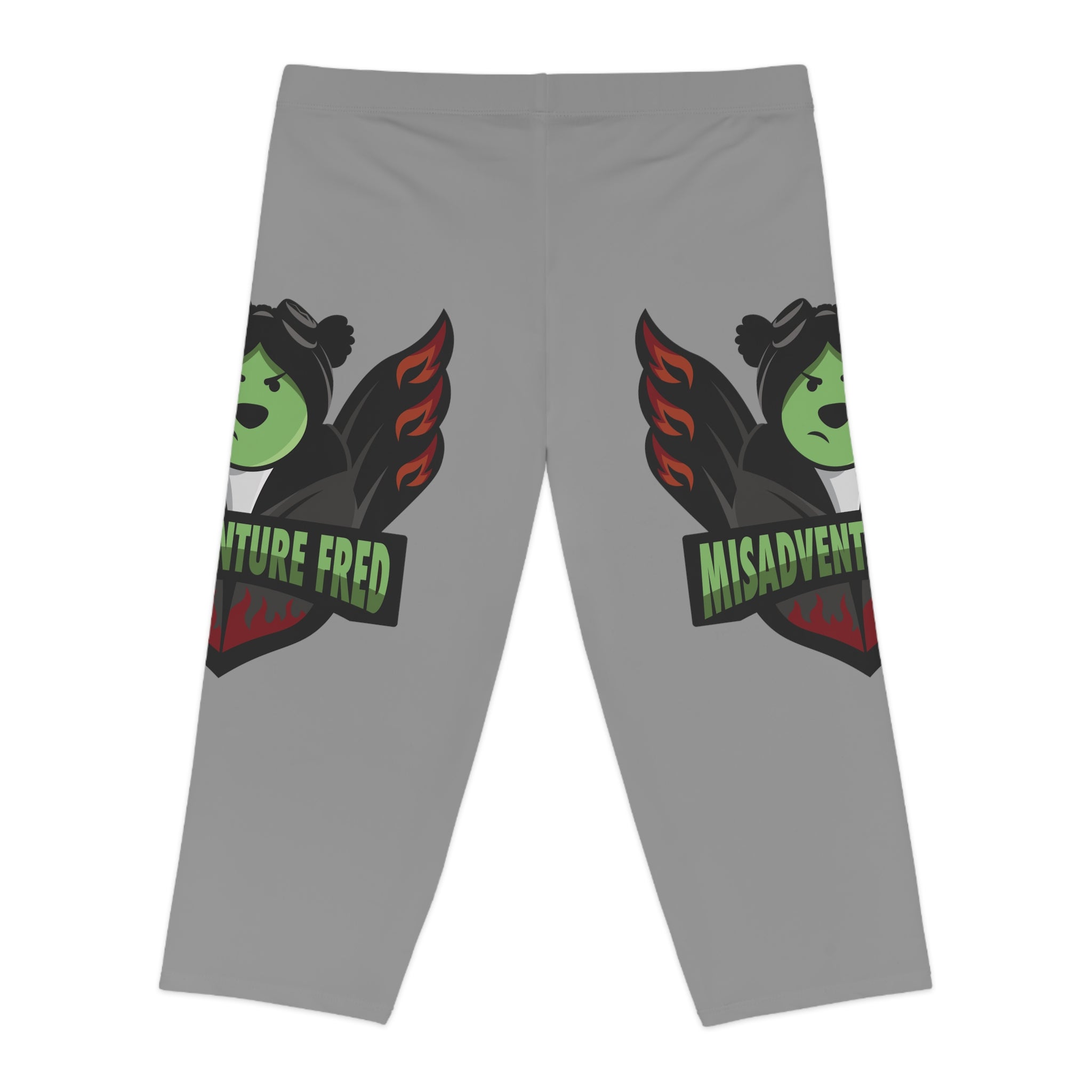 MisAdventure Fred Women's Capri Leggings (AOP)