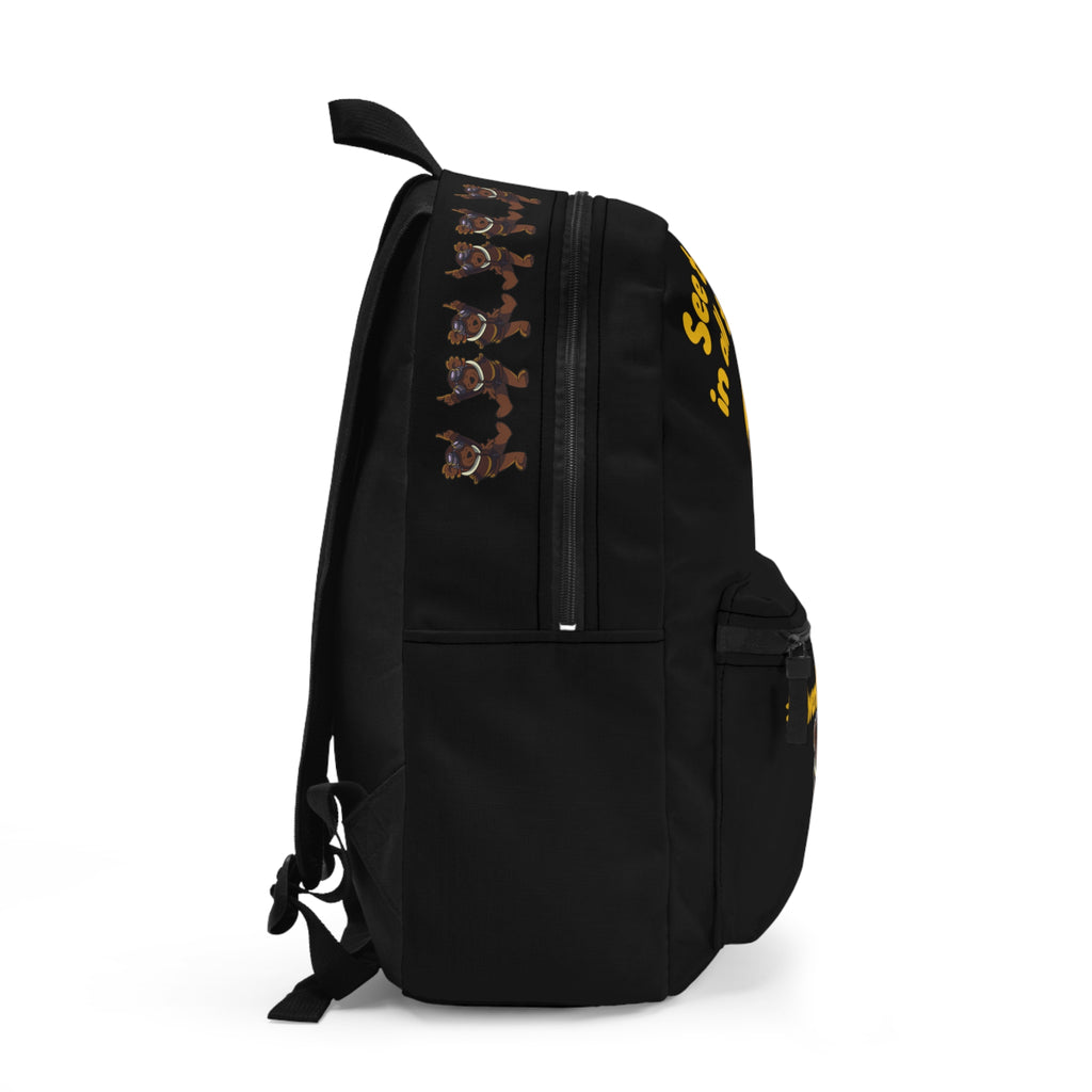 Adventure Ted Backpack - Black