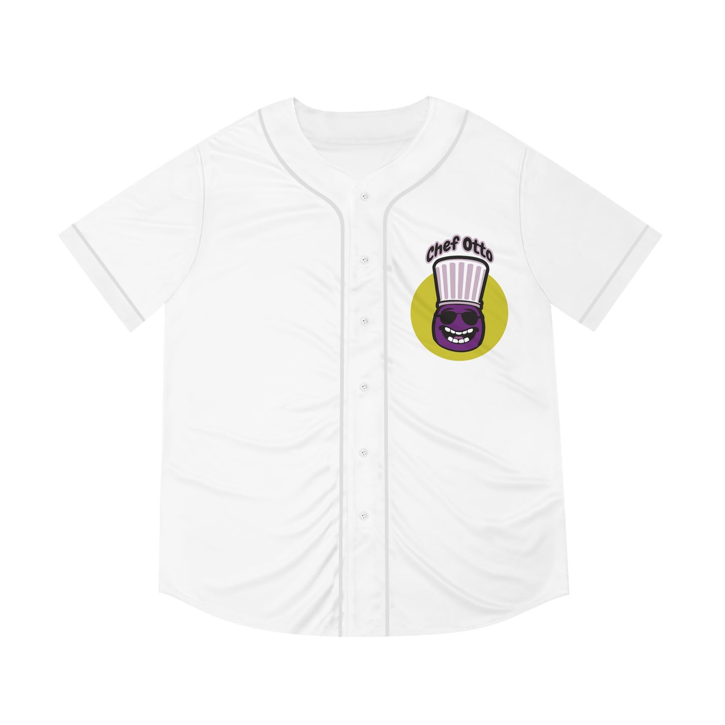 Chef Otto Men's Baseball Jersey (Short Sleeved Shirt)