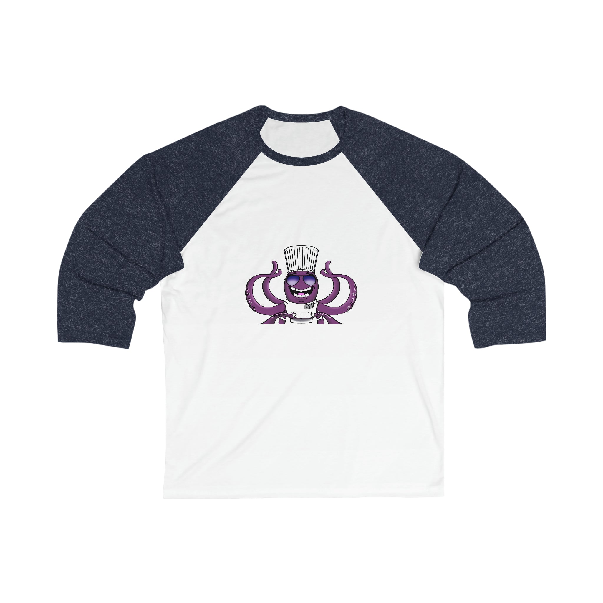 Chef Otto Unisex 3\4 Sleeve Baseball Tee
