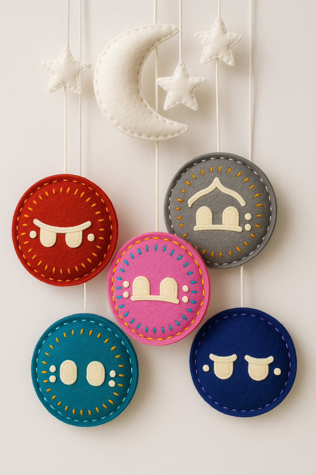 ANNI Baby Mood Felt Mobile