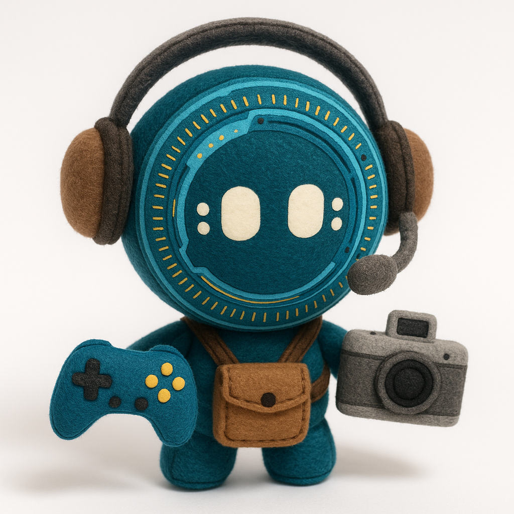 ANNI Action Felt Plush Gamer Edition