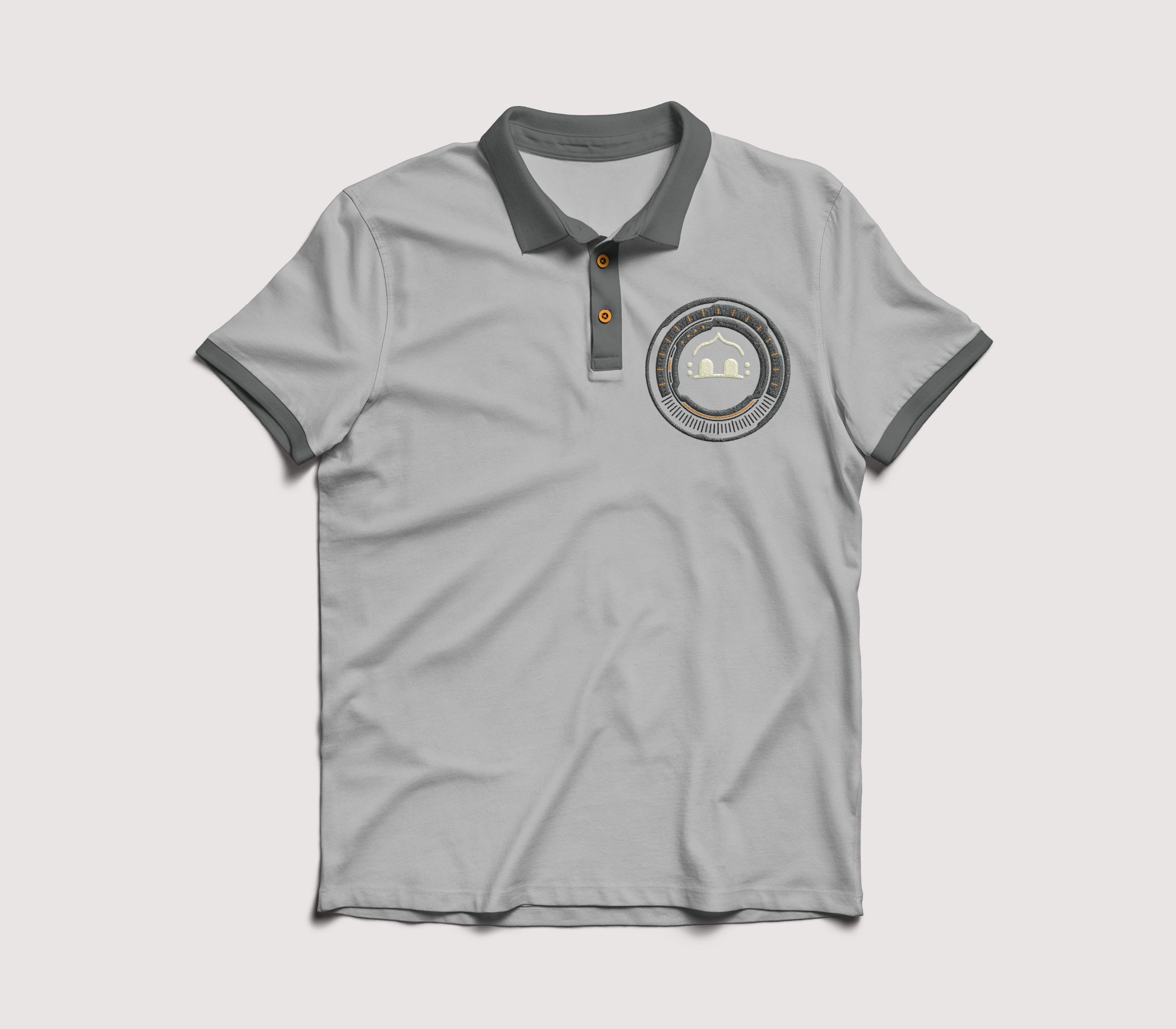 ANNI Gray Performance Golf Shirt