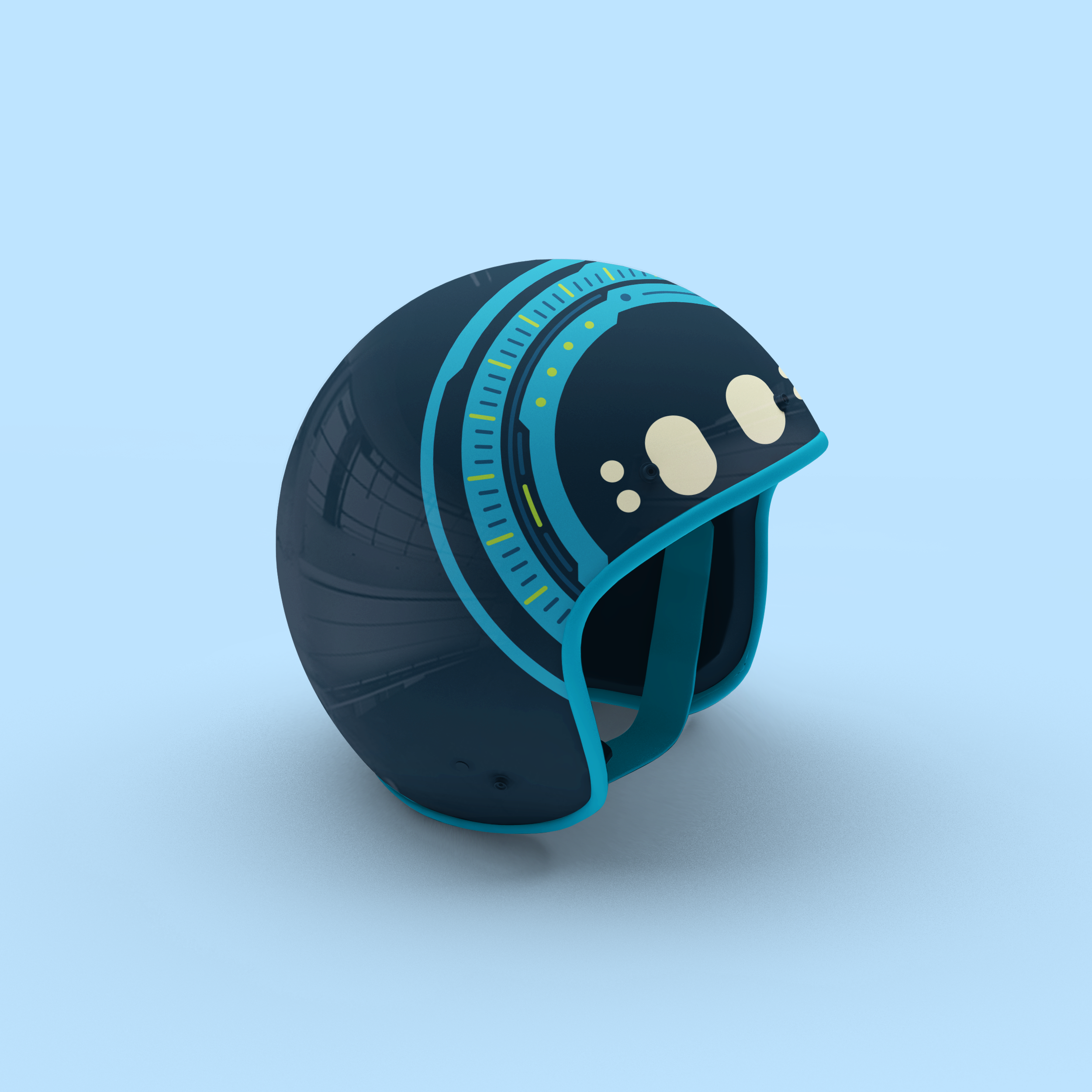 ANNI Midnight Classic Helmet