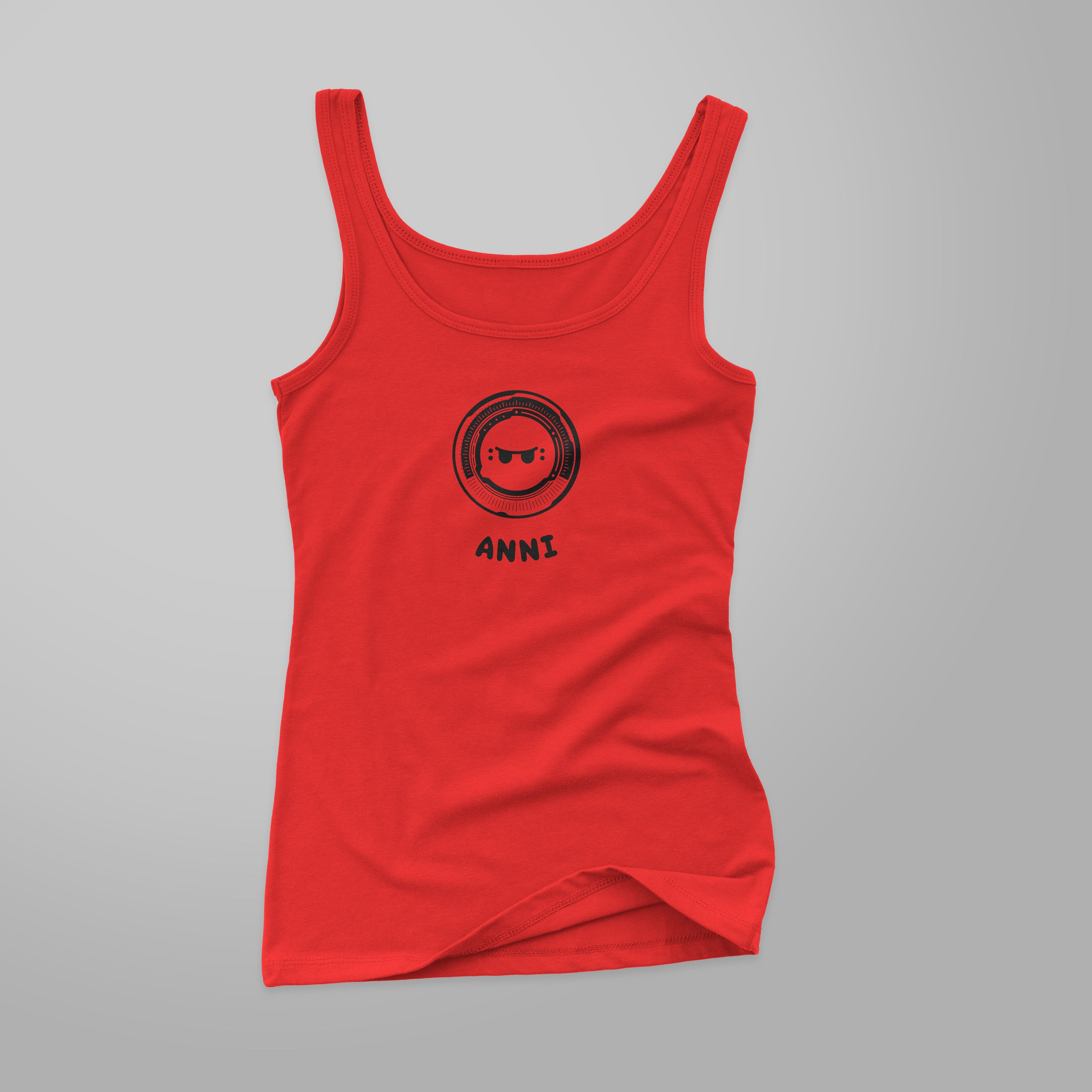 ANNI Red Classic Tank Top