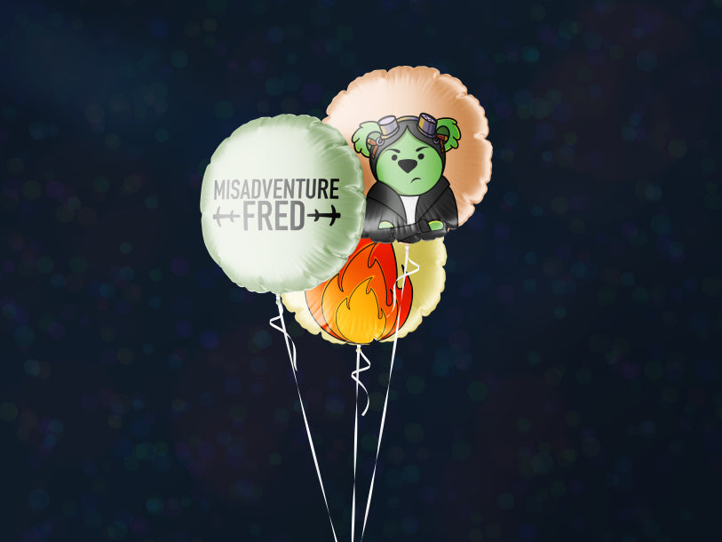 Misadventure Fred Balloons