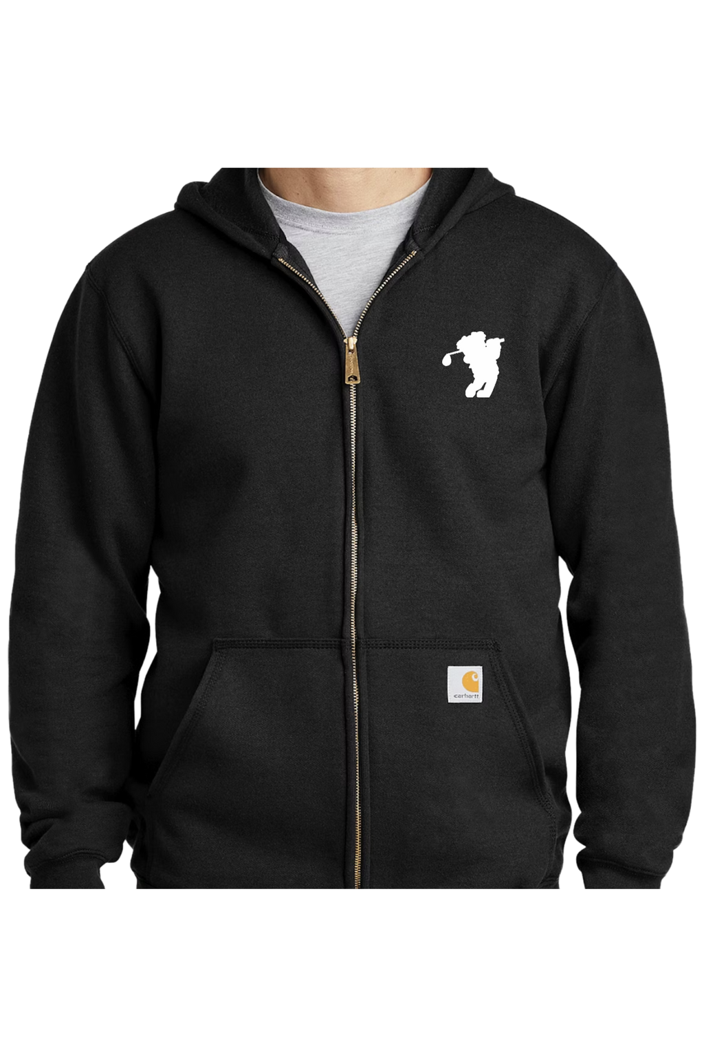 Adventure Ted Golf - Carhartt Midweight Zip Hoodie