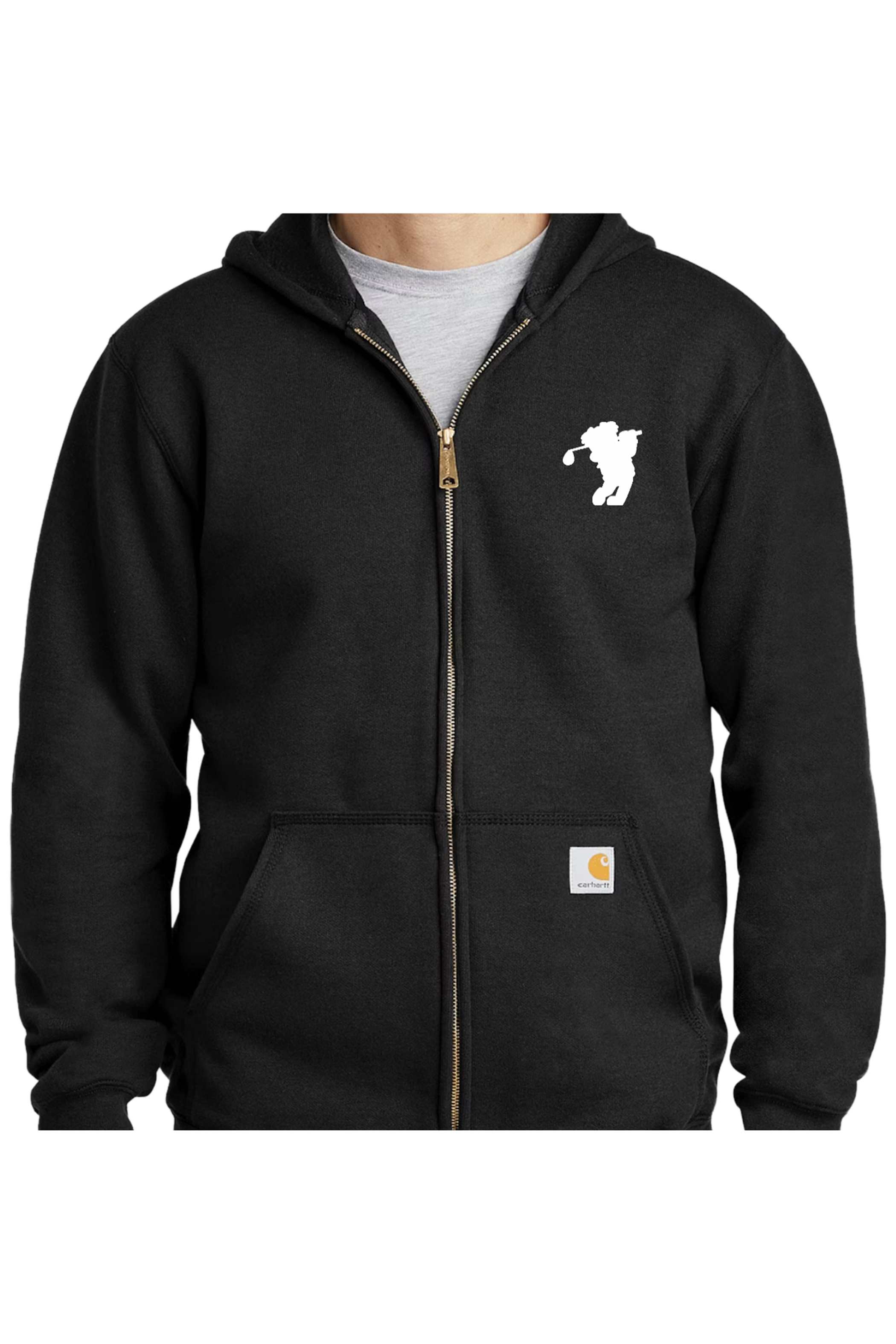 Adventure Ted Golf - Carhartt Midweight Zip Hoodie