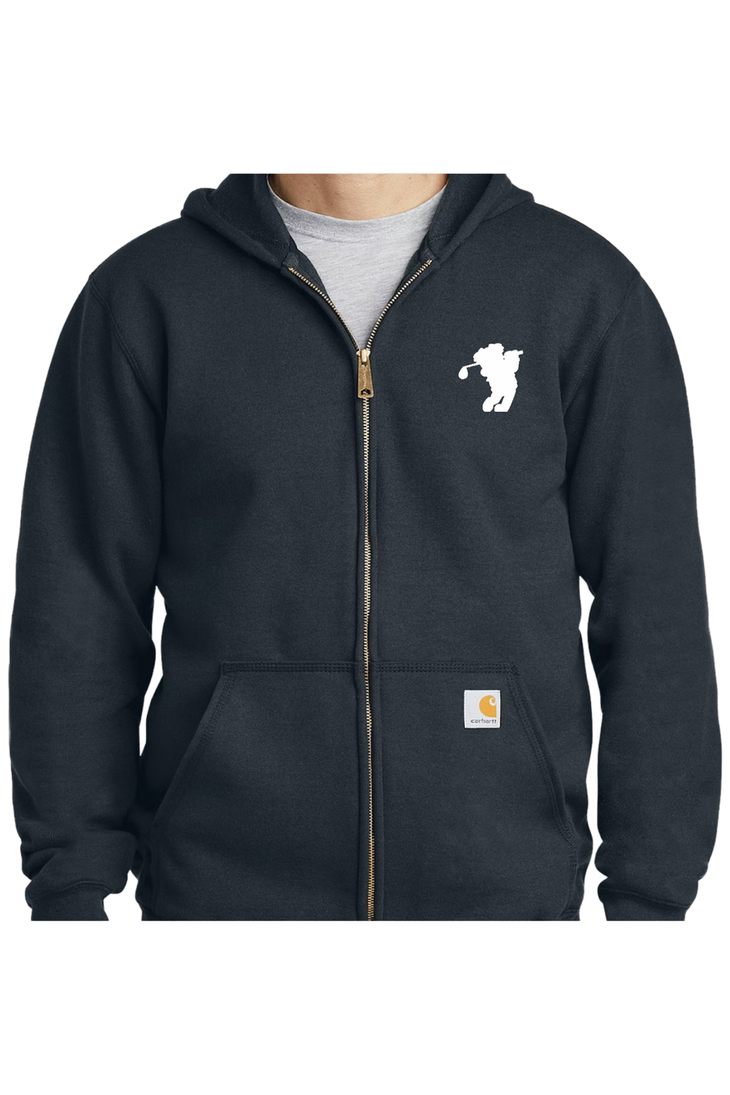 Adventure Ted Golf - Carhartt Midweight Zip Hoodie