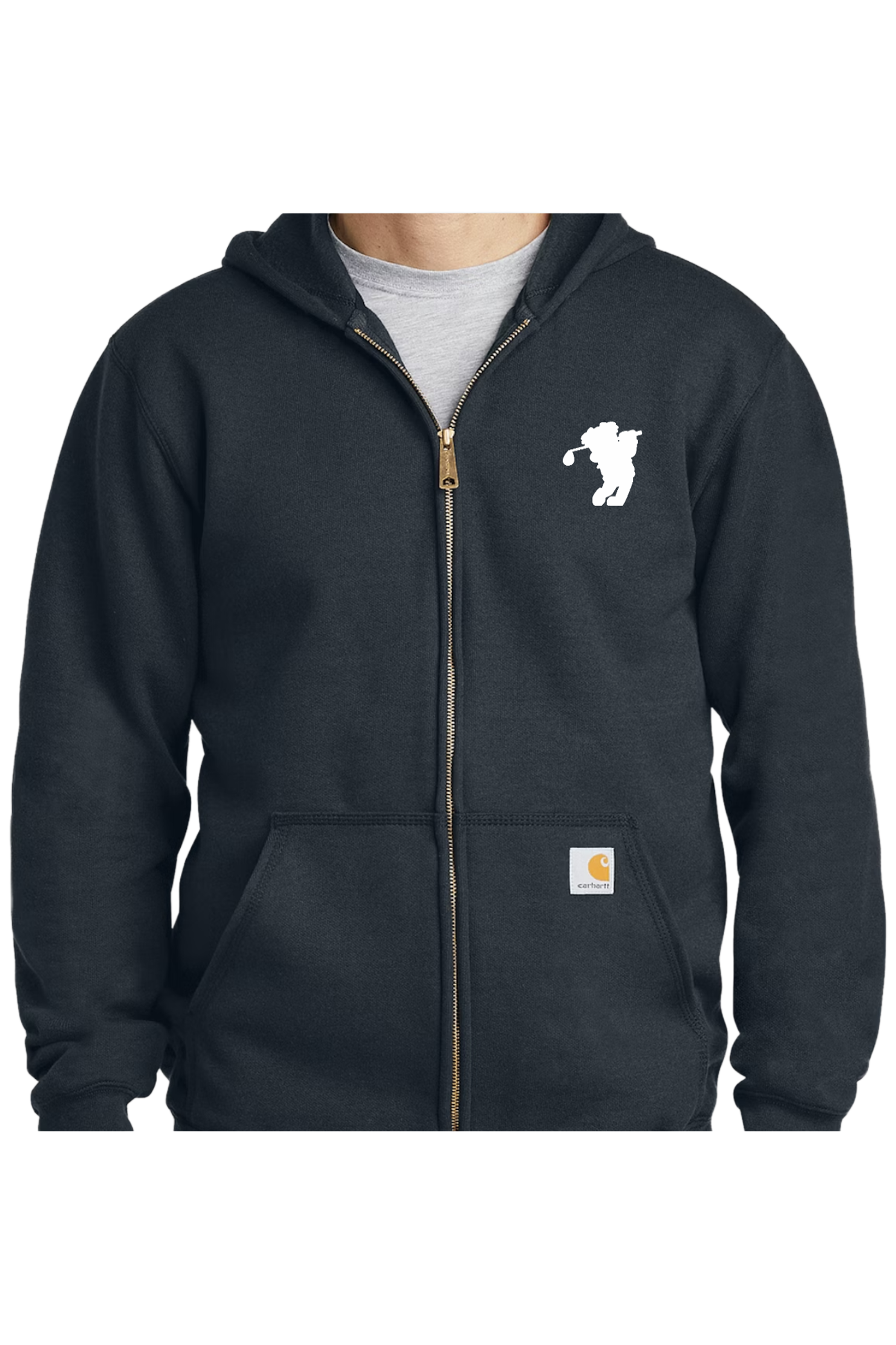 Adventure Ted Golf - Carhartt Midweight Zip Hoodie