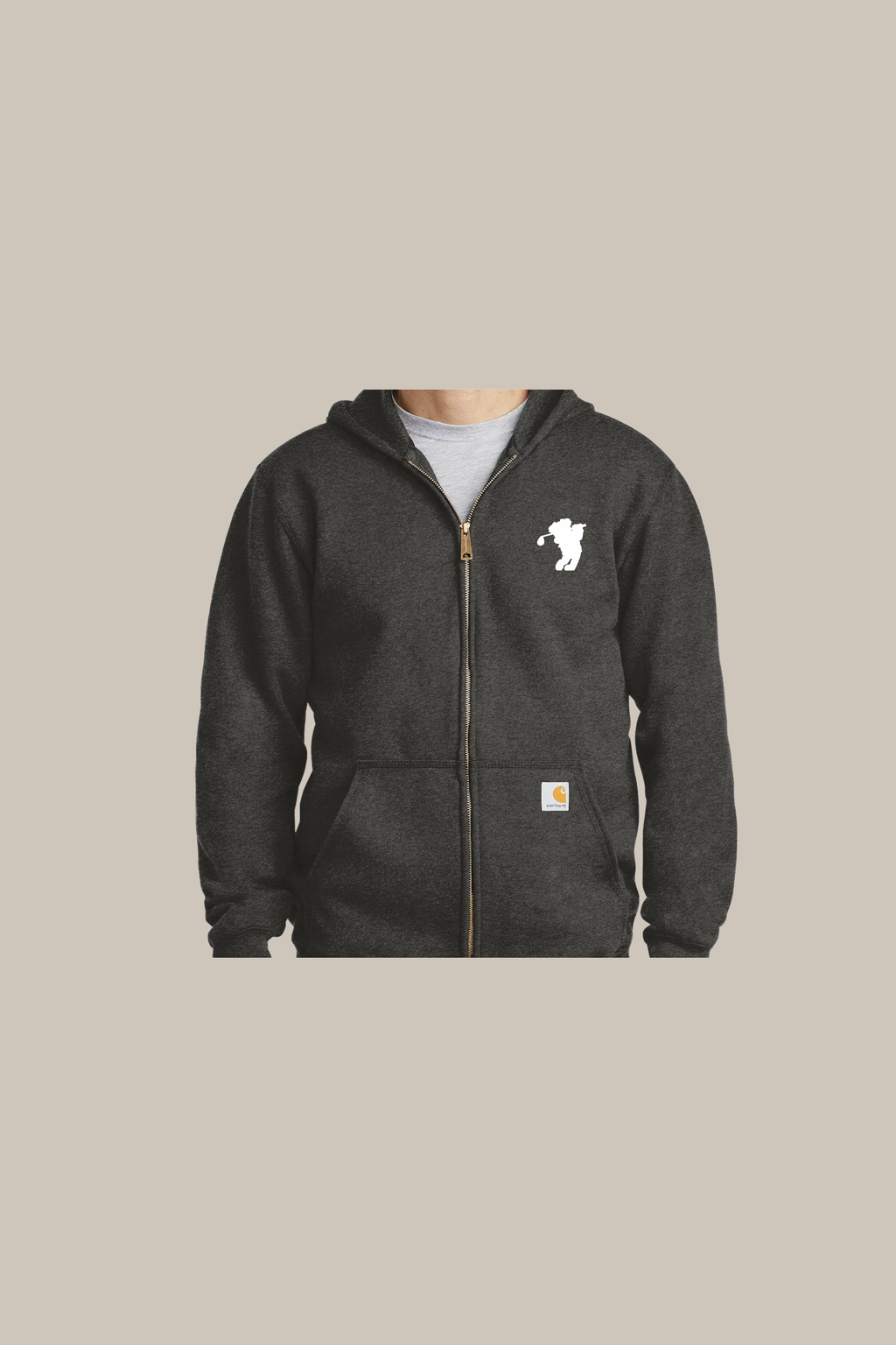 Adventure Ted Golf - Carhartt Midweight Zip Hoodie