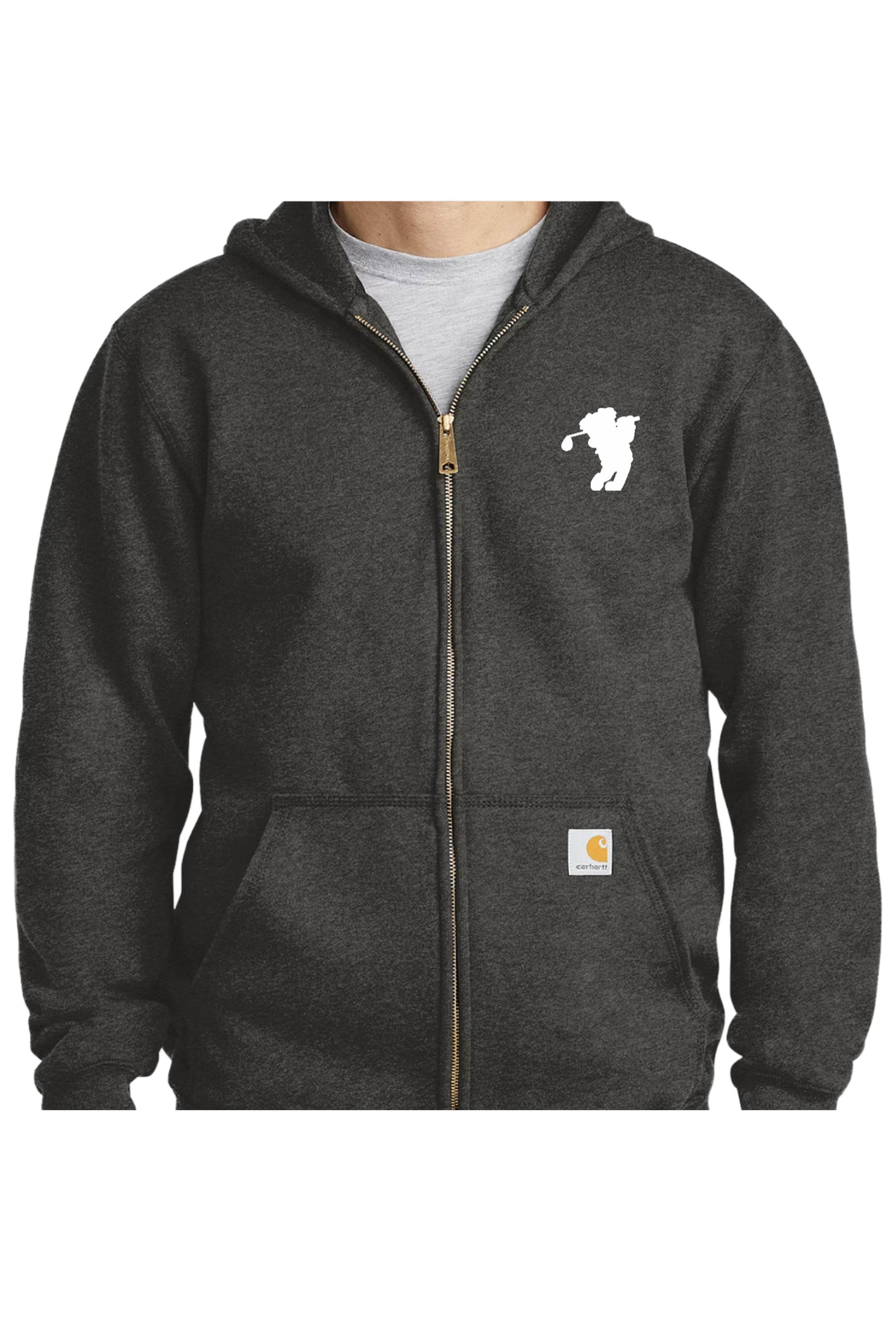 Adventure Ted Golf - Carhartt Midweight Zip Hoodie