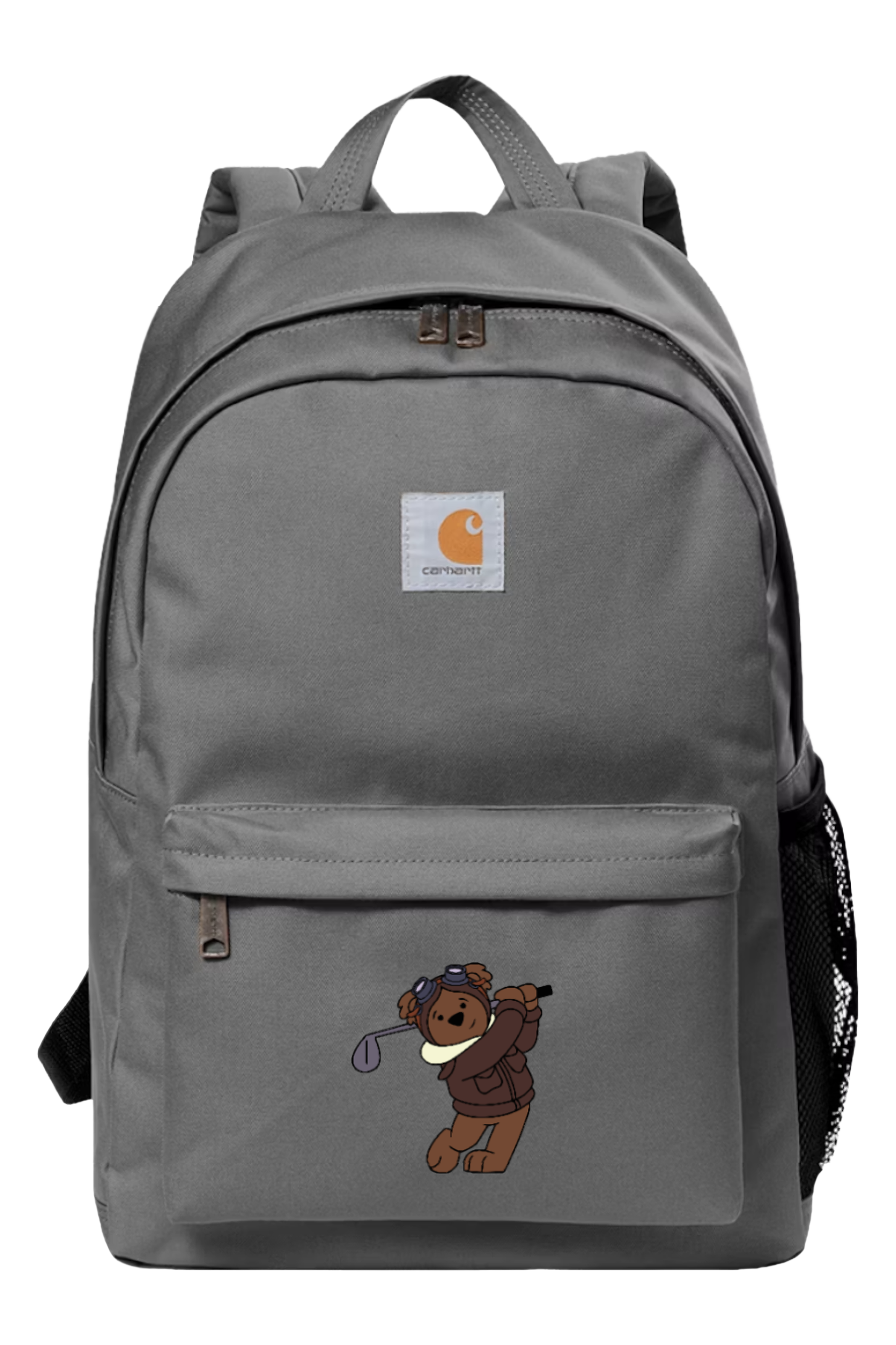 Adventure Ted Golf Swing Carhartt Backpack Grey