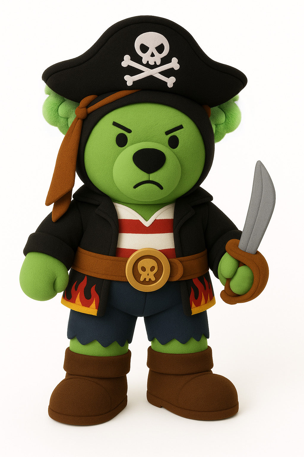 Misadventure Fred Pirate Toy Costume Set