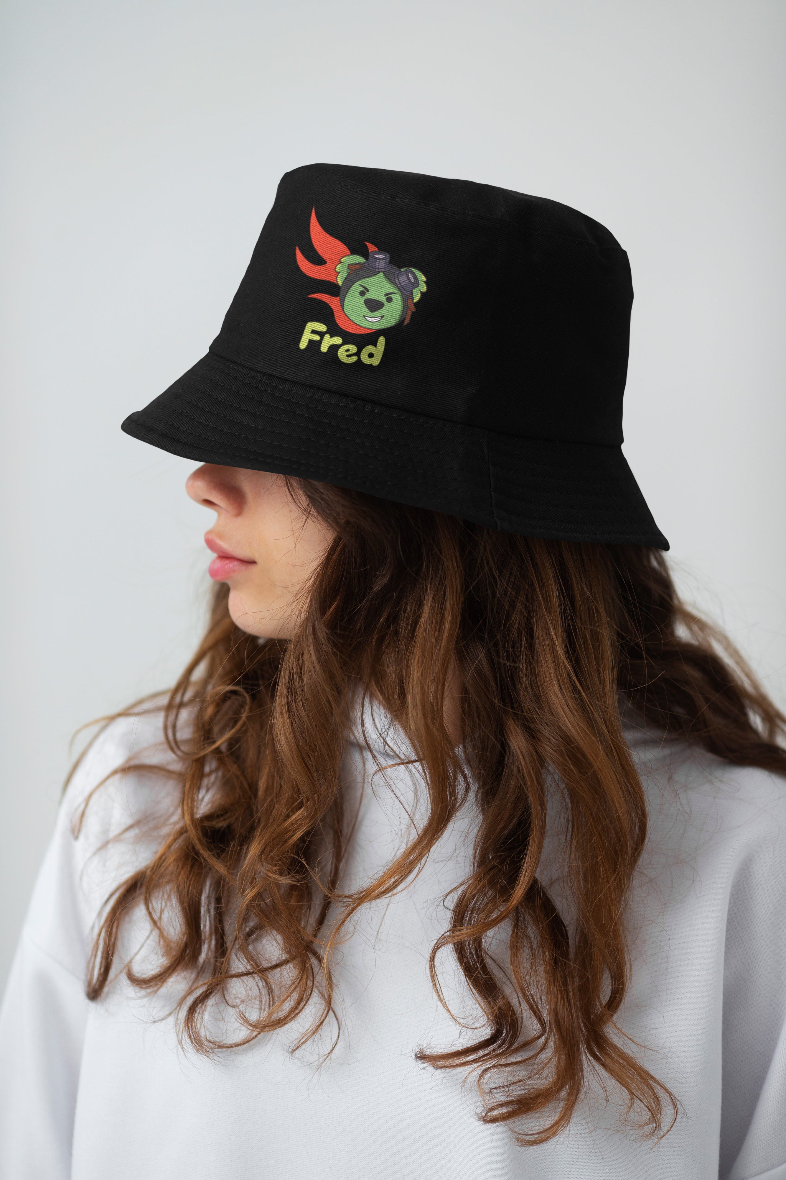 Misadventure Fred Black Bucket Hat
