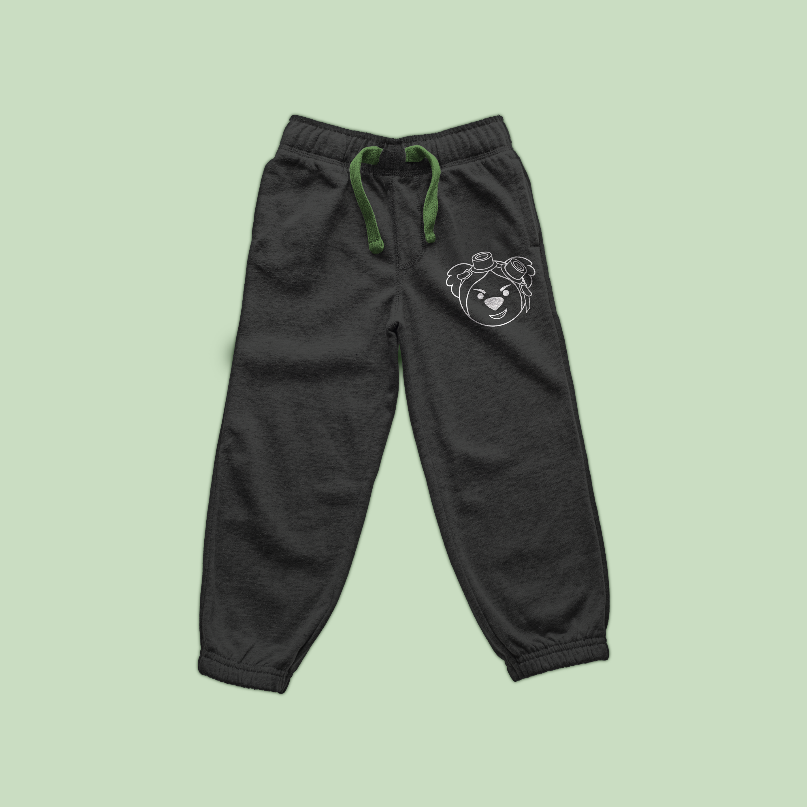 Misadventure Fred Black Sweatpants