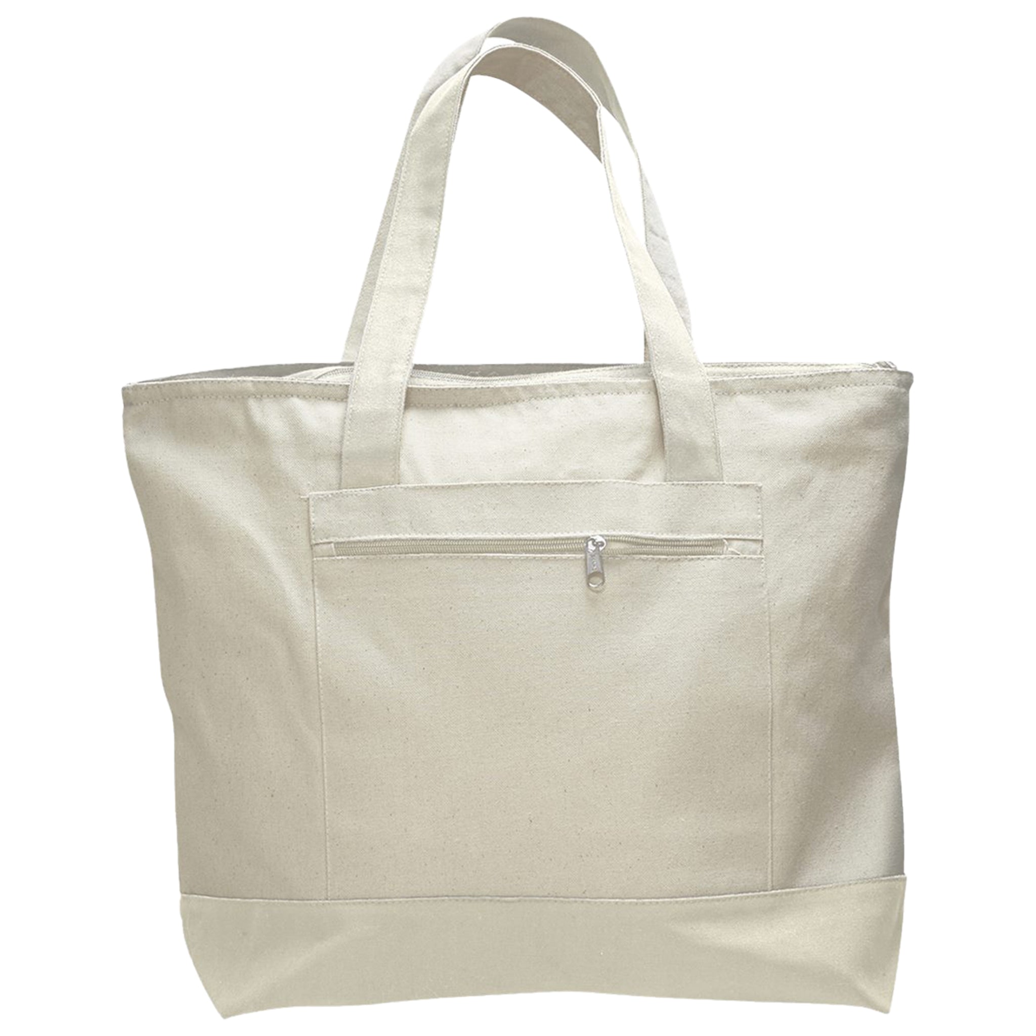 Zippered Tote 9L Beige - Adventure Ted Surfer Bag