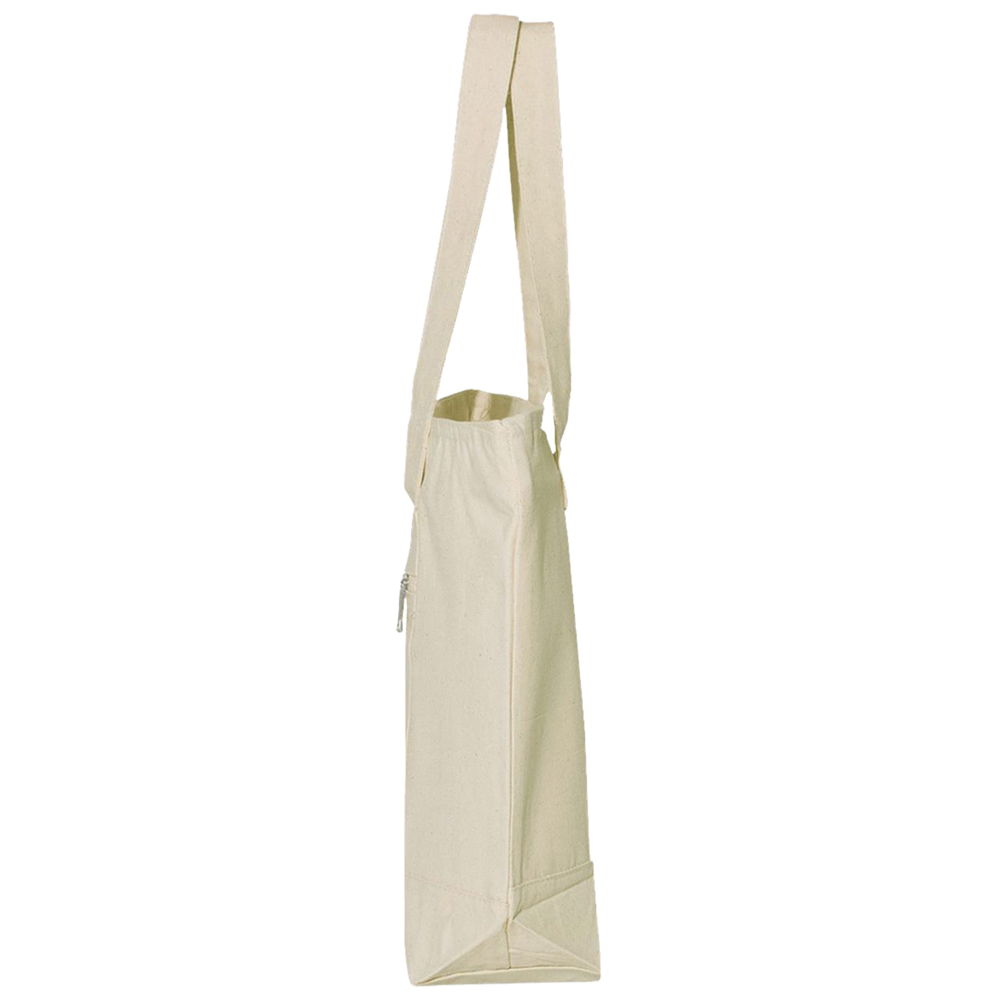 Zippered Tote 9L Beige - Adventure Ted Surfer Bag