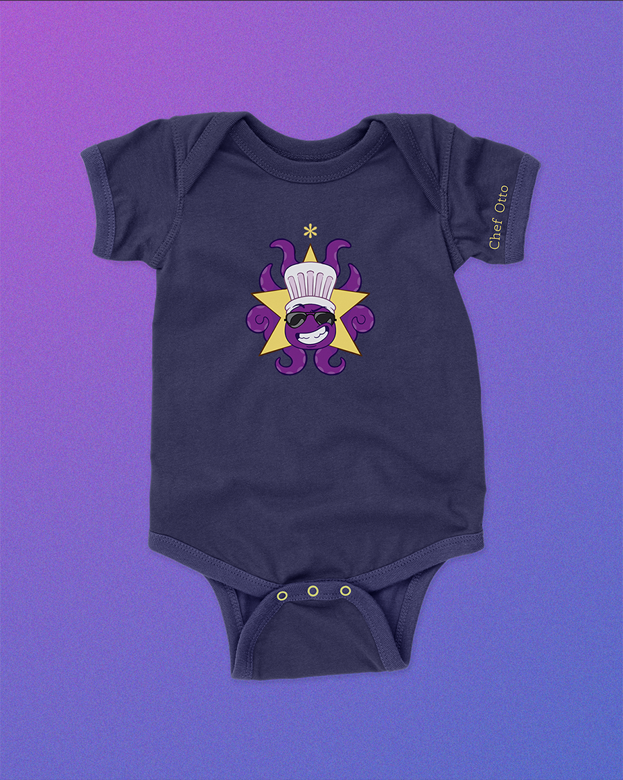 Chef Otto Short-Sleeved Onesie
