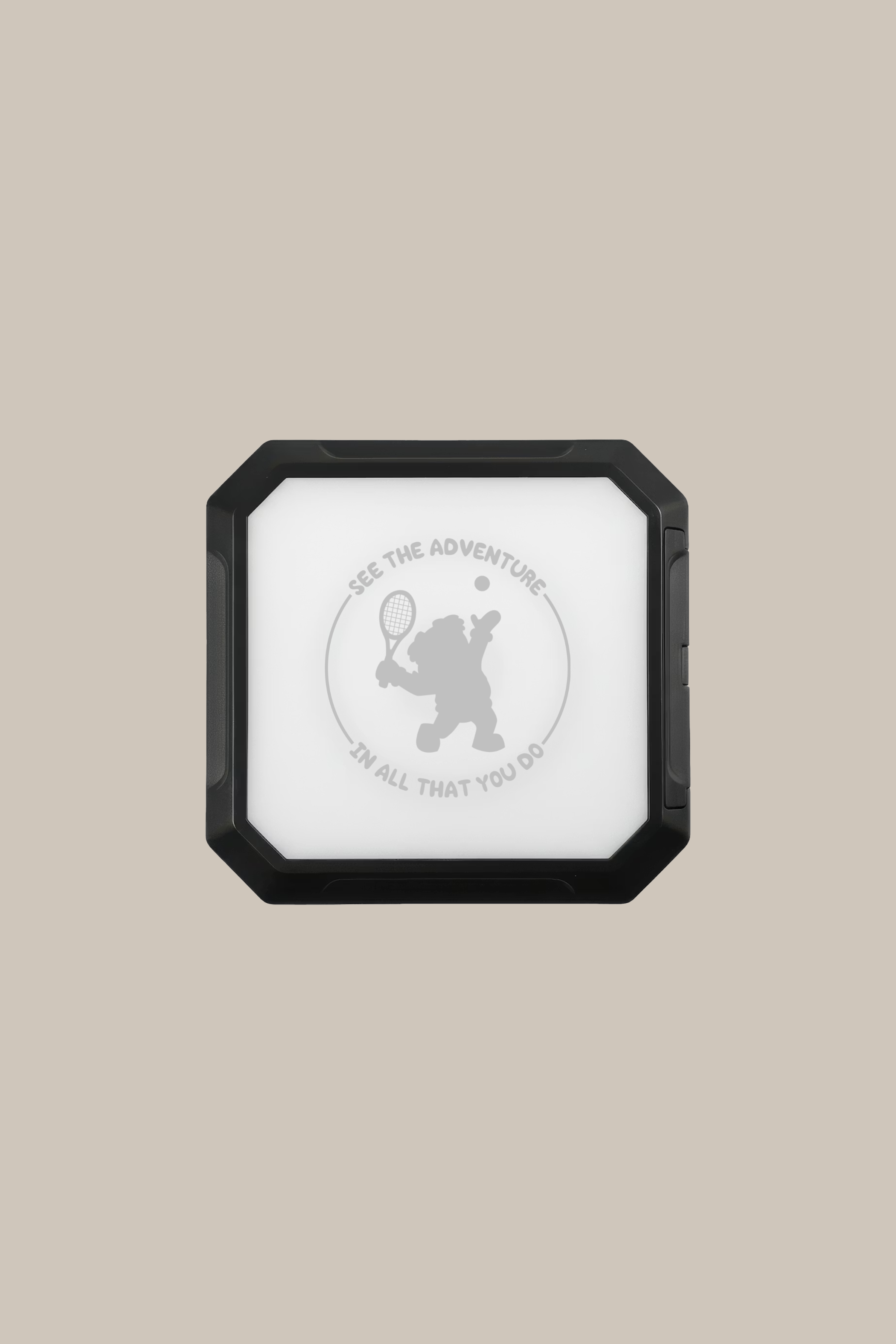 Adventure Ted Tennis - Solr 10,000 mAh Power Bank and Flashlight