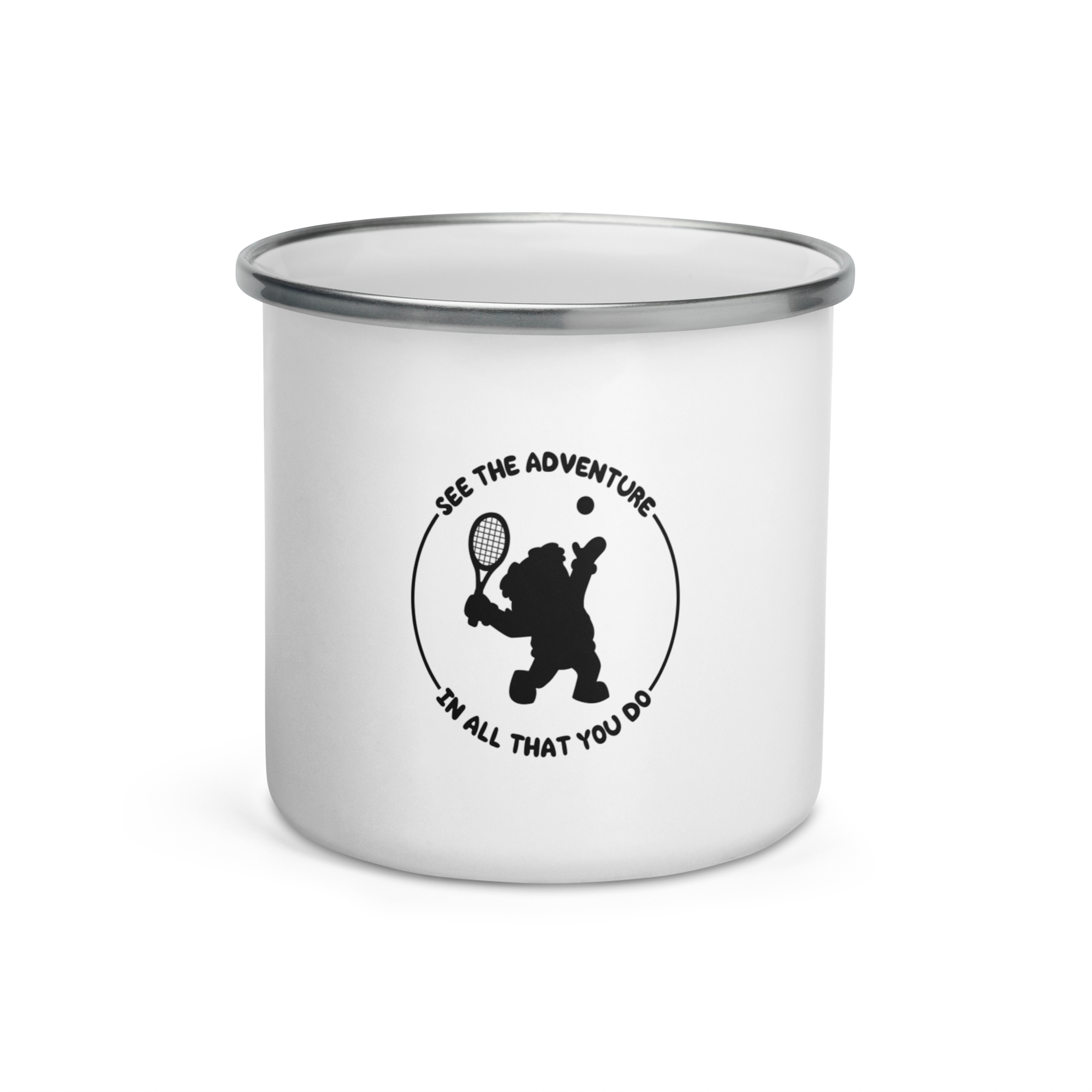 Enamel Adventure Mug - and the Knowledge You Made a Difference