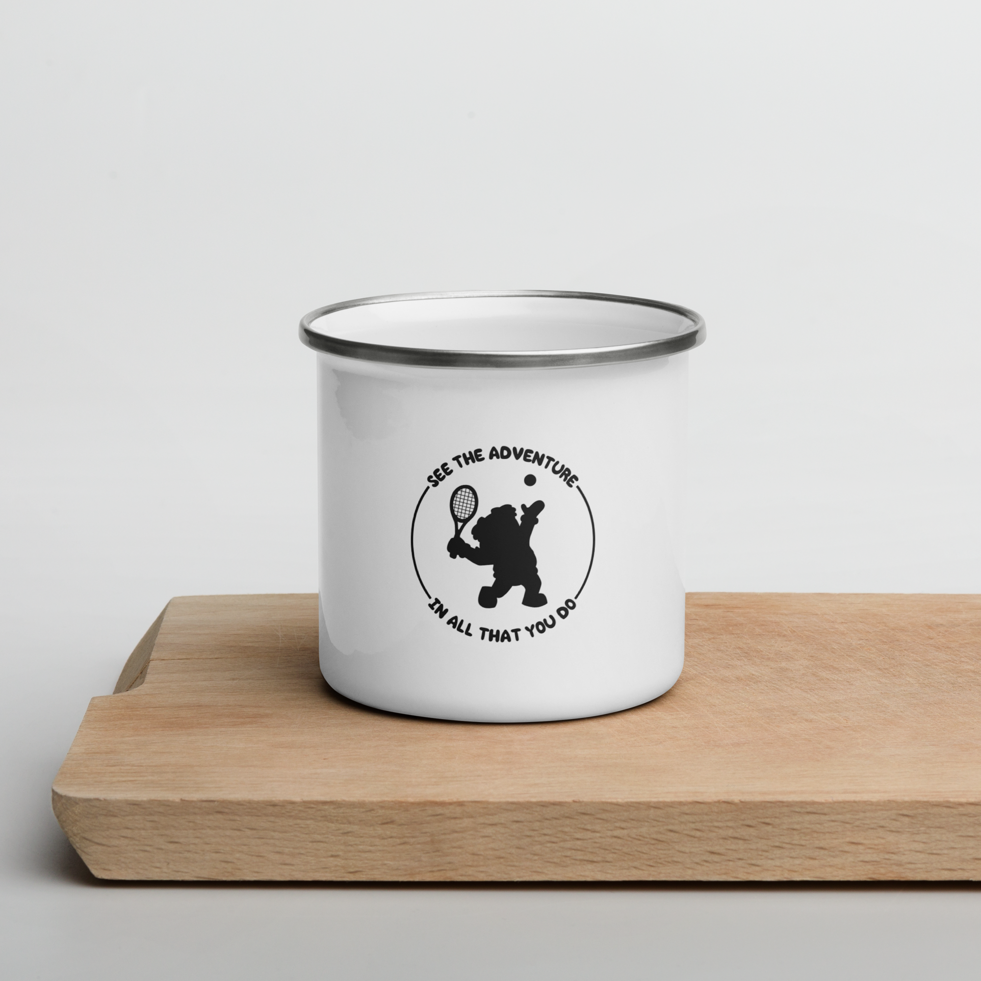 Enamel Adventure Mug - and the Knowledge You Made a Difference