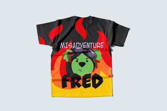 MisAdventure Fred Flame Tee