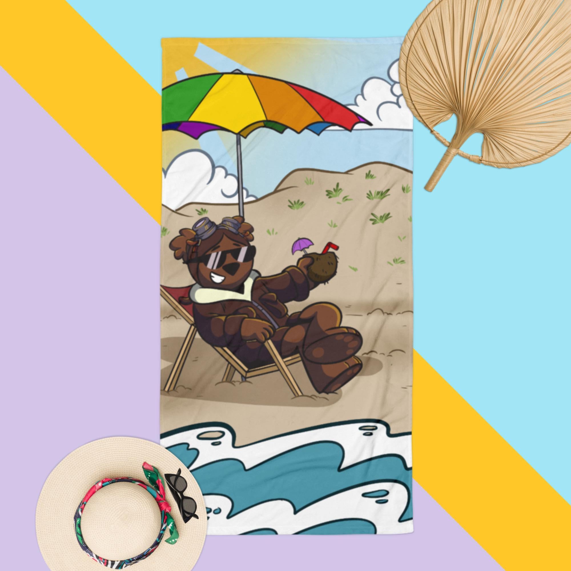 Adventure Ted Beach Towel
