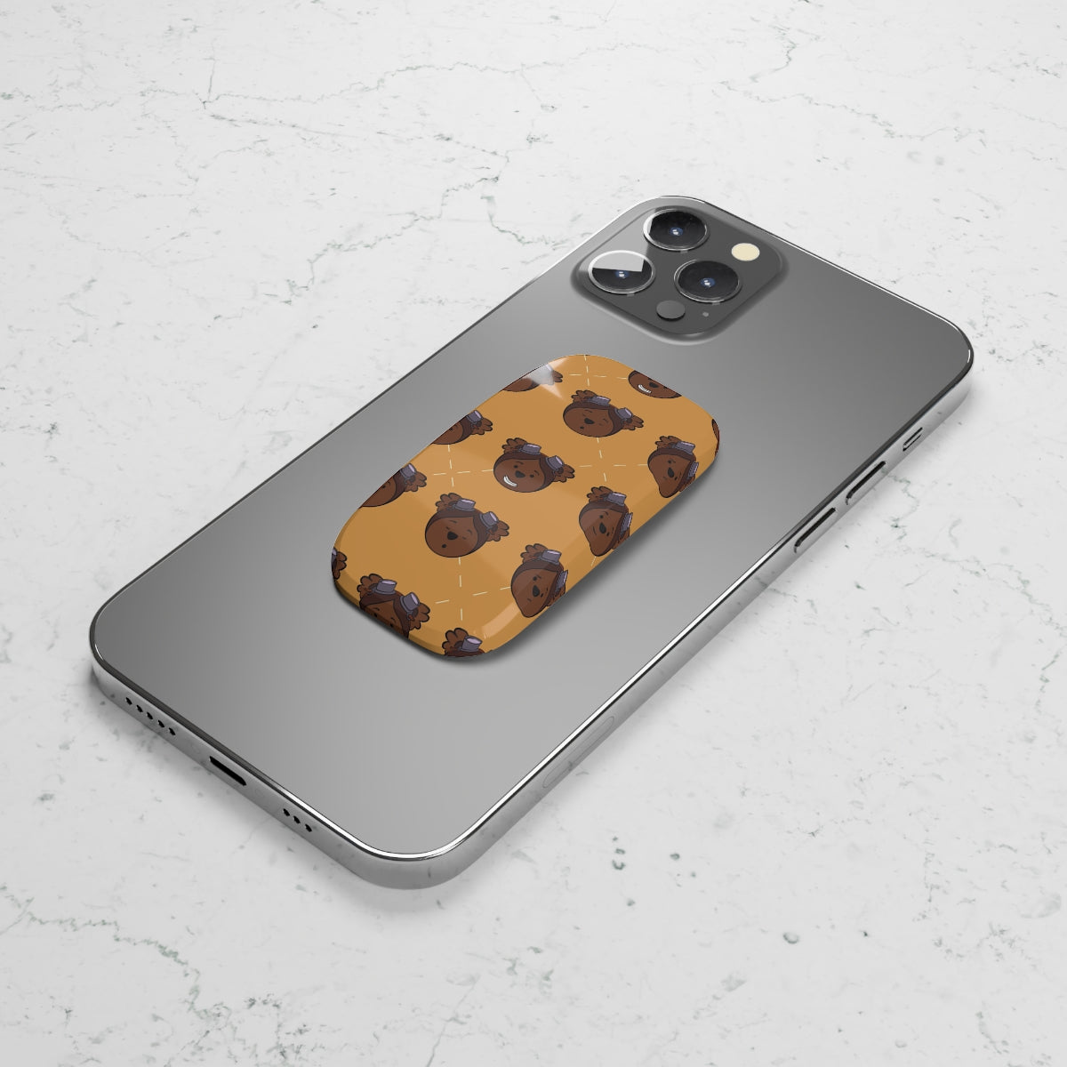 Adventure Ted Phone Click-On Grip