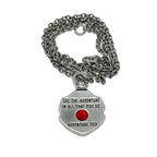 Ted Tag Necklace with Pendant