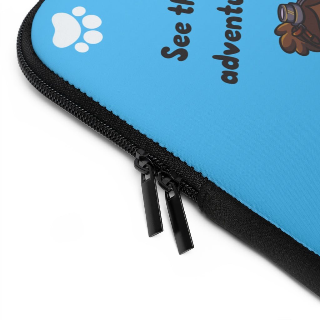 Adventure Ted Laptop Sleeve - Horizontal