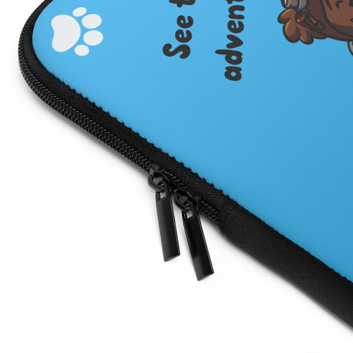 Adventure Ted Laptop Sleeve - Horizontal