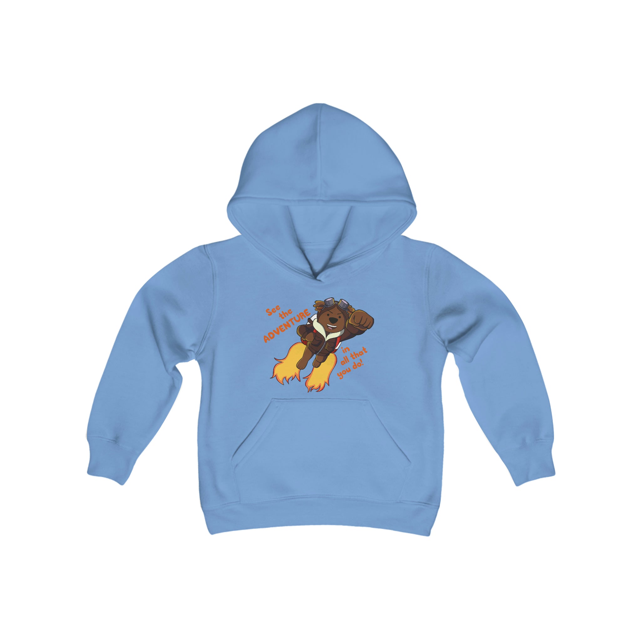 Adventure Ted Children's Hoodie - Various Colors